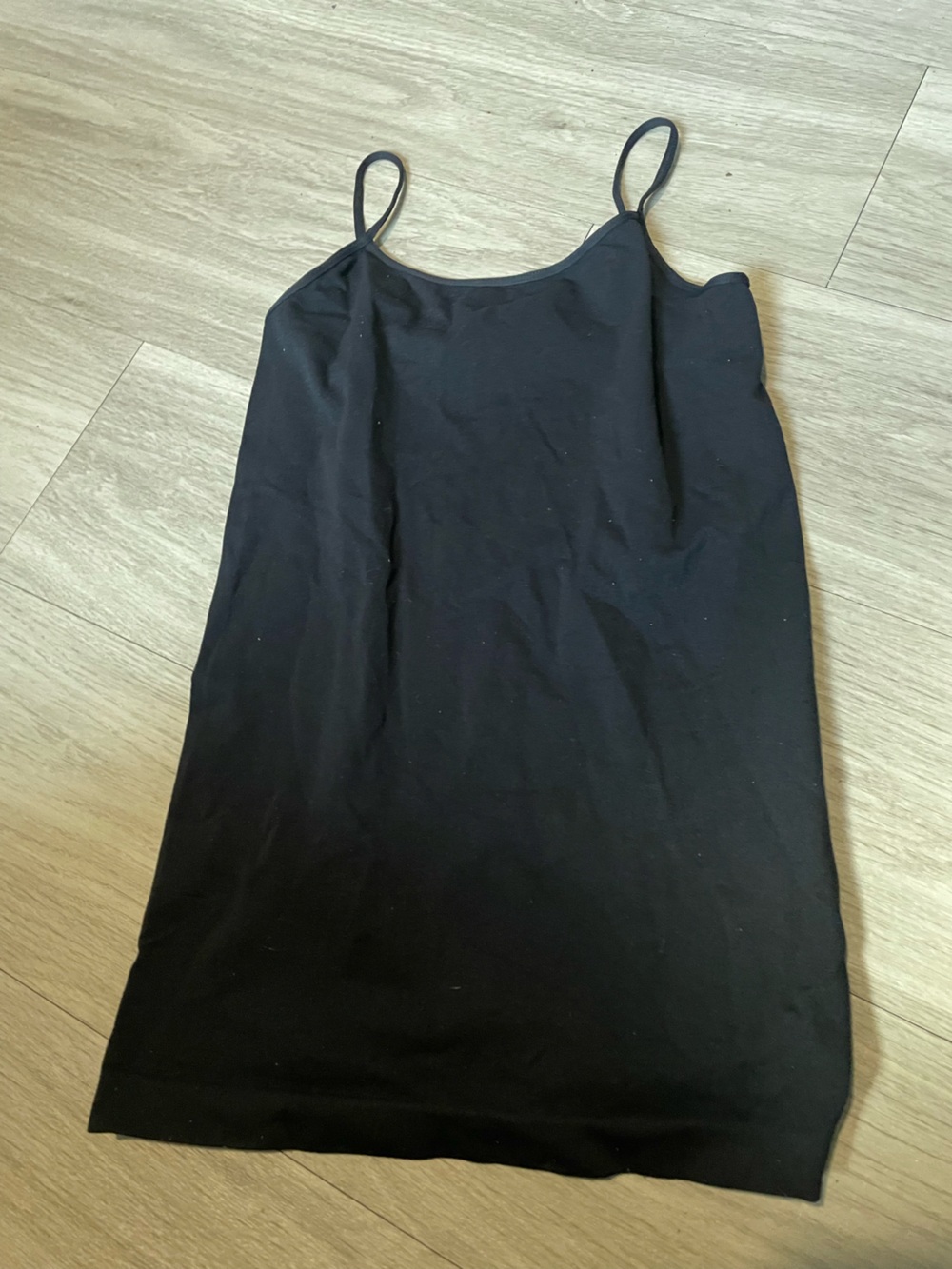 Nikibiki Black Spaghetti Strap Tank